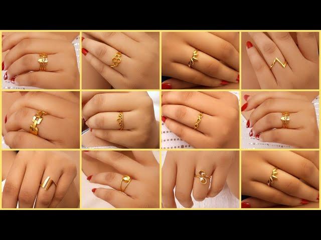 Latest 22k Gold Ring Designs with Weight and Price 2023| #Indhus #gold