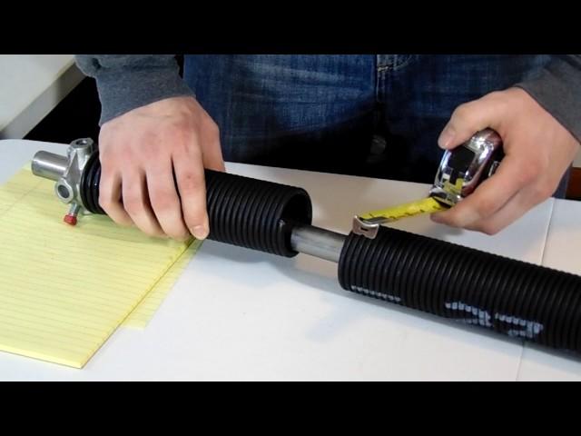 How to Professionally Measure a Replacement Garage Door Spring