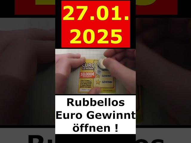 Rubbellos aus NRW Euro Gewinnt an Tag 424 Jahr 2