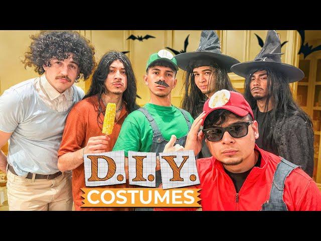 LOS BOYZ HALLOWEEN DIY COSTUME CHALLENGE!!!