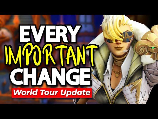 Everything Important in the Paladins World Tour Update!