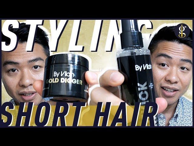 First Look: STYLING with By Vilain Gold Digger Hair Wax & Sidekick Zero