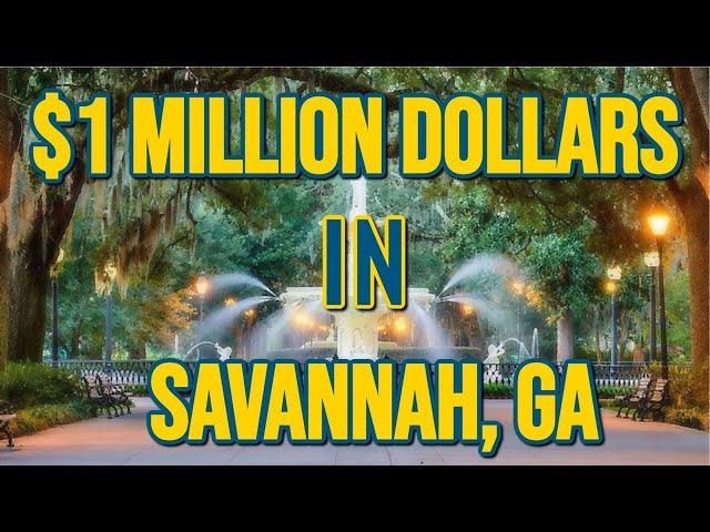 Million Dollar Homes in Savannah GA - What Do You Get?