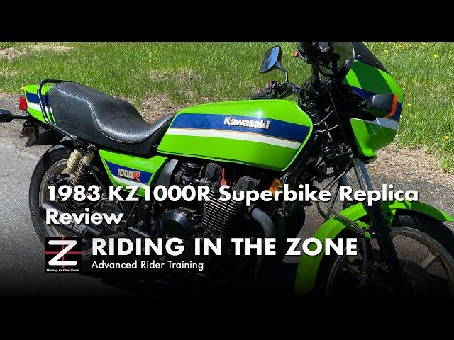 1983 Kawasaki KZ1000R Eddie Lawson Replica Ride/Review