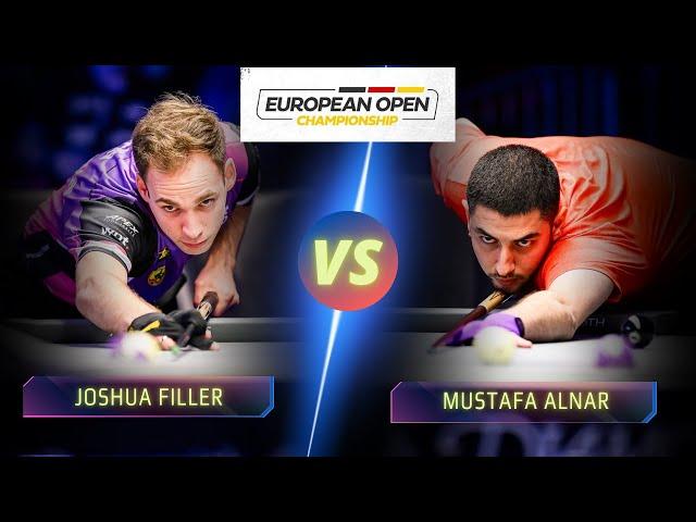 JOSHUA FILLER VS MUSTAFA ALNAR | 2024 EUROPEAN OPEN #billiards #nineball #9ballpool #highlights