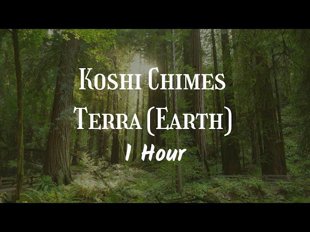 Koshi Chimes - Terra (Earth) | 1 Hour | Deep Relaxation, Meditation, and Restful Sleep