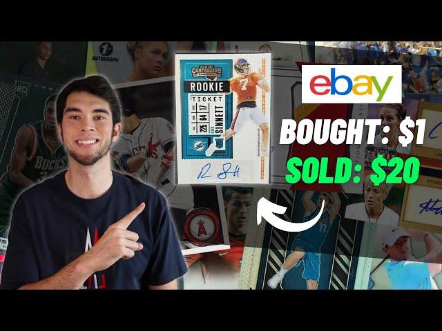 How To Make Money Selling Cheap Sports Cards on Ebay!