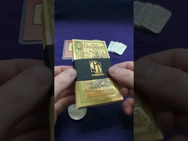 1/10th Oz Gold Coin Vs 100 Goldbacks #goldbacks (Gold & Silver Spot Deal @ Sdbullion.com/new)