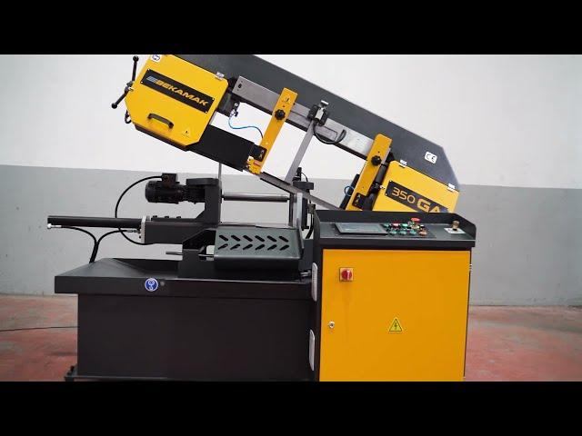 BMSO 350GA automatic mitering band saw with NC controller