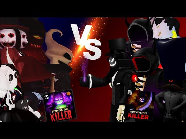 Halloween 2023 VS Halloween 2021 Killers //Survive the Killer Roblox