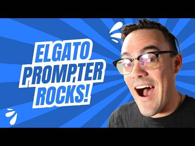 The Elgato Prompter Rocks - Here’s our NDI teleprompter