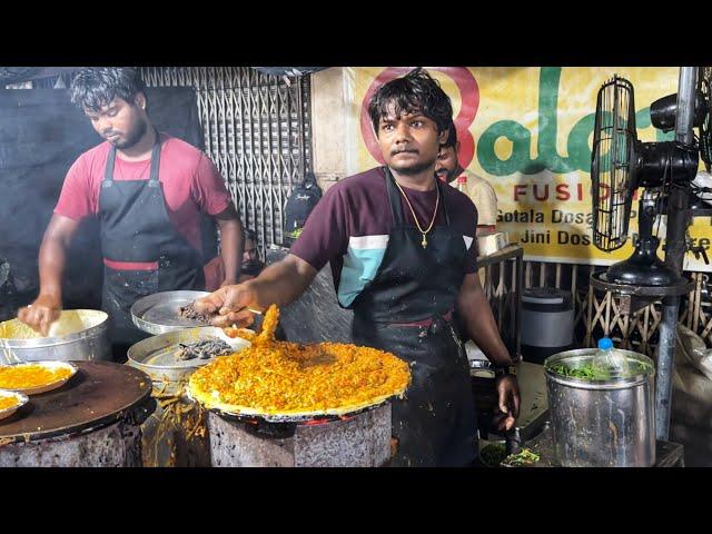 Ahmedabad’s Famous Manek Chowk ka Most Selling Ghotala Dosa|Indian Street Food|