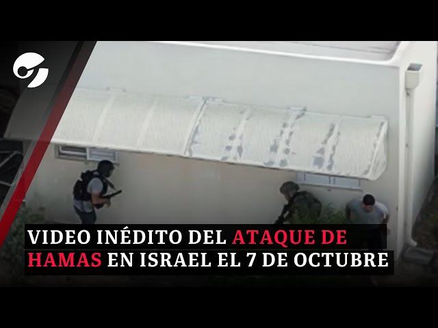 VIDEO INÉDITO DEL ATAQUE DE HAMAS EL 7 DE OCTUBRE DE 2023: las divulgó el ejército de Israel