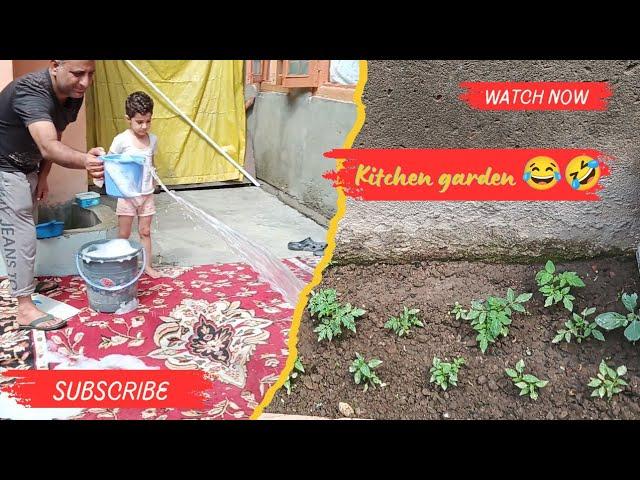 Kitchen garden and washing matting @Siblingvlogs2023 #youtube #minivlog #viral #dailyvlog