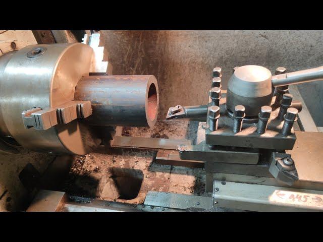 Obudowa Łożysk Obróbka Skrawaniem Tokarka 410x1000 Lathe Bearing Housing