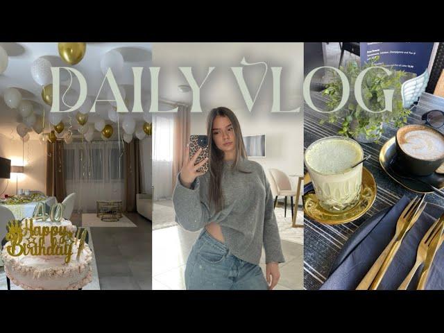 DAILY VLOG  || pregătiri pentru ziua de naștere a mamei, haul, baking, shopping