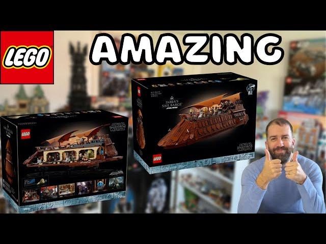 LEGO Star Wars UCS Jabba's Sail barge 75397 Officially Revealed