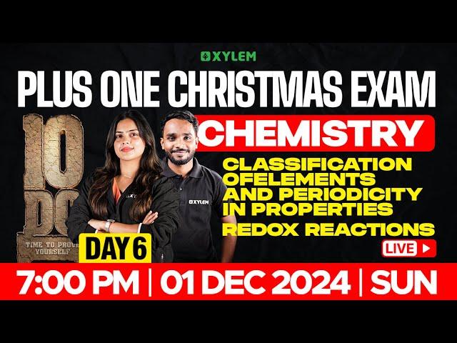 Plus One Chemistry | Classification Of Elements And Periodicity In Properties, Redox Reactions