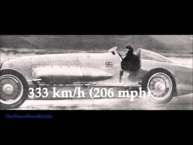 Land Speed Record - Progression