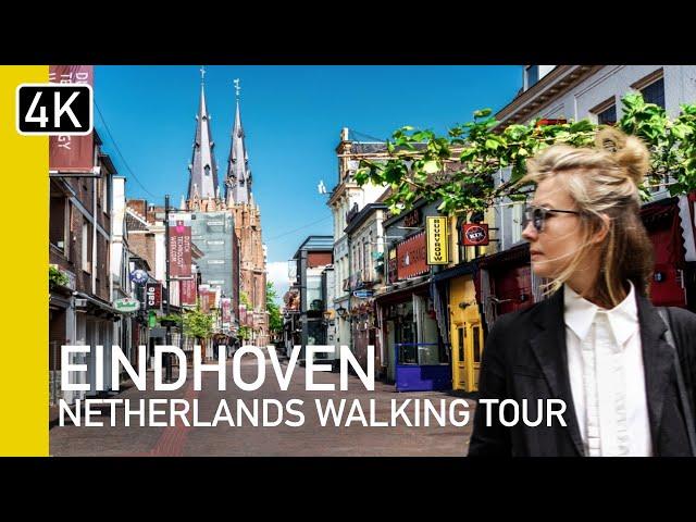 [4K] Eindhoven, Netherlands City Centre Walking Tour | What's it like?