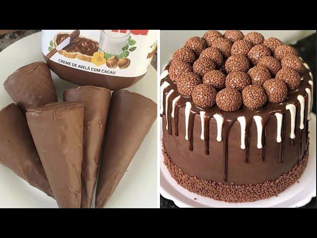 Yummy & Coolest Chocolate Cake Decoration Easy & Quick Cake Decorating Recipes | Mr Cakes