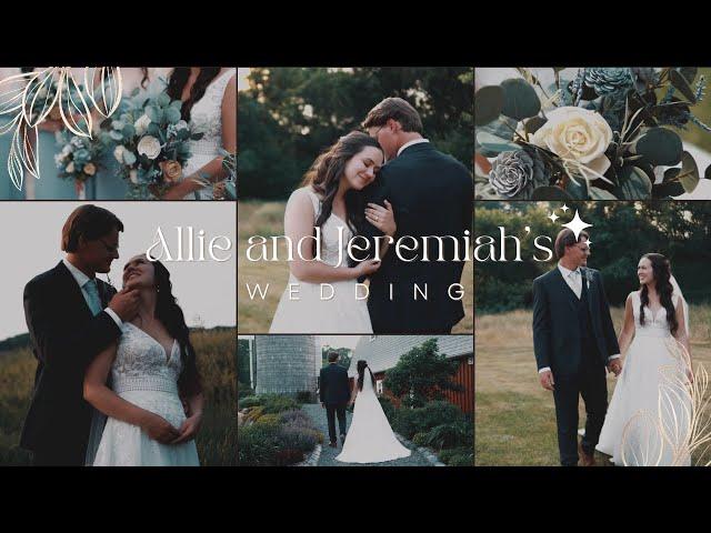 my first wedding video!! | allie and jeremiah pollesch