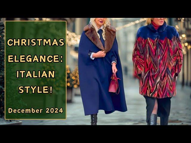 Stylish Milan Street Fashion December 2024: Italian Outfit Ideas for Winter