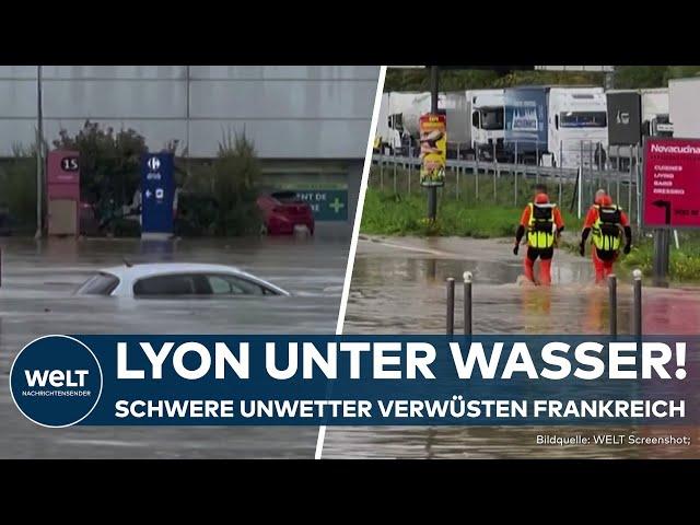 FRANCE: Severe storms devastate the southwest! Heavy rainfall puts Lyon under water