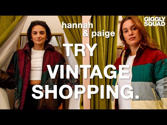 Hannah & Paige Try Vintage Shopping | Ep. 4: Austin TX | The Giggly Squad