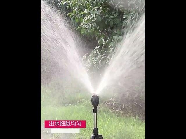 自動旋轉灑水器360度噴頭草坪農用綠化噴灌園林園藝澆水灌溉噴水