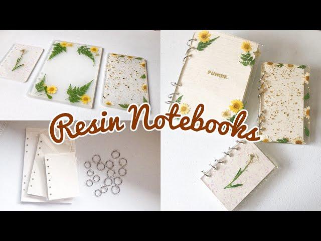 How To Make Resin Notebooks | First Giveaway