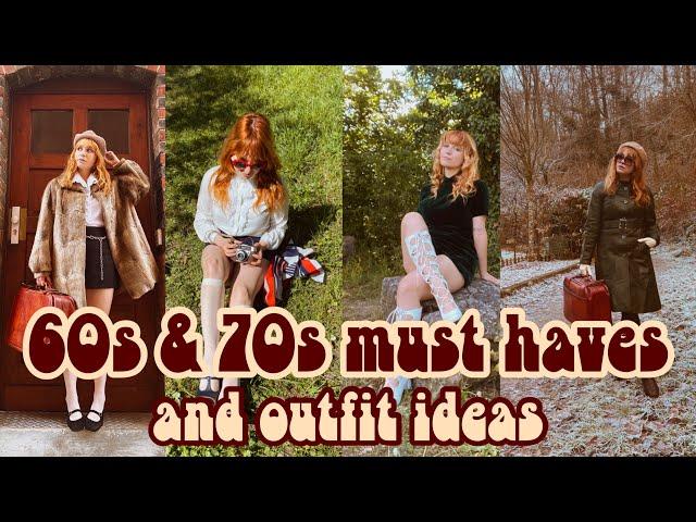 60s and 70s must haves & outfit ideas I How to start a 60s & 70s wardrobe