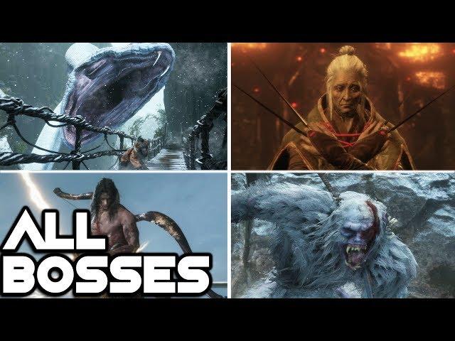 Sekiro: Shadows Die Twice - All Bosses