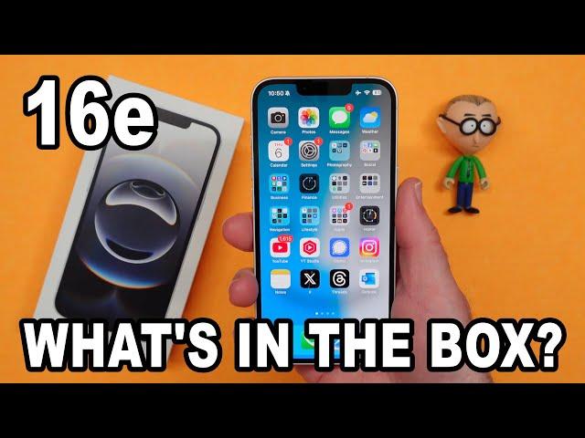 Apple iPhone 16e Unboxing & First Look plus Official Silicone Case