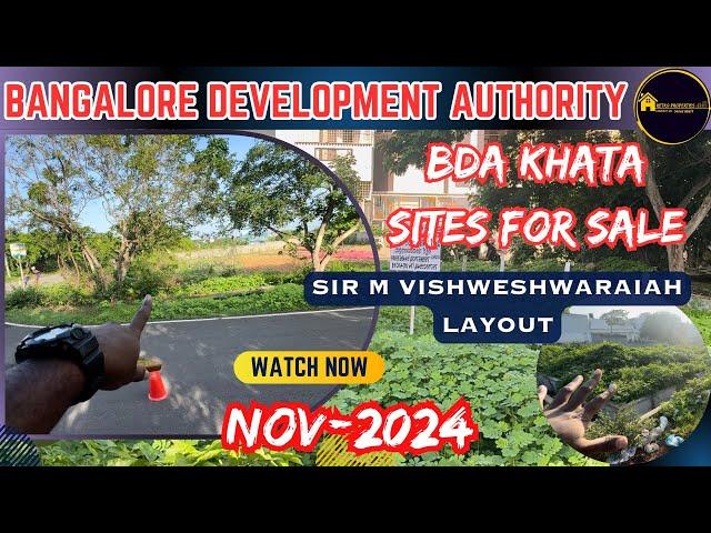 BDA Sites for Sale in Sir M Vishweshwaraiah Layout | Premium Plots for Your Dream Home