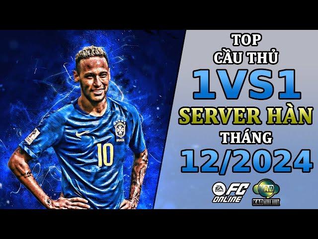 Top cầu thủ FC ONLINE 1vs1 (BDO) được sử dụng nhiều nhất server Hàn tháng 12/2024 | KaD Minh Nhựt