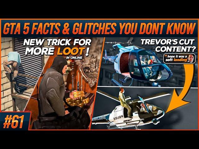 GTA 5 Facts and Glitches You Don't Know #61 (From Speedrunners)