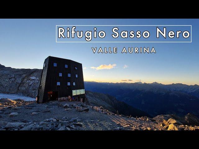 Escursione al rifugio Sasso Nero (3026mt) e alla cima Sasso Nero (3368mt) - Valle Aurina