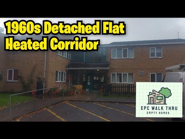 1960s First Floor Flat Heated Corridor Communal Oil Heating