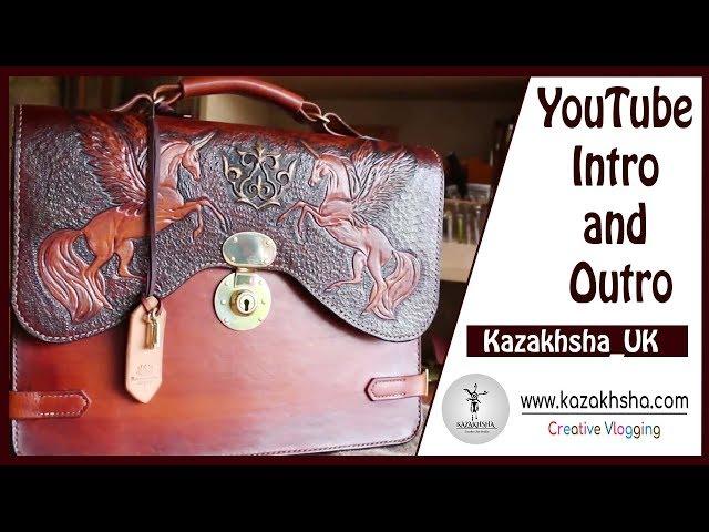 Kazakhsha Leather Art Studio | Complete YouTube Pack