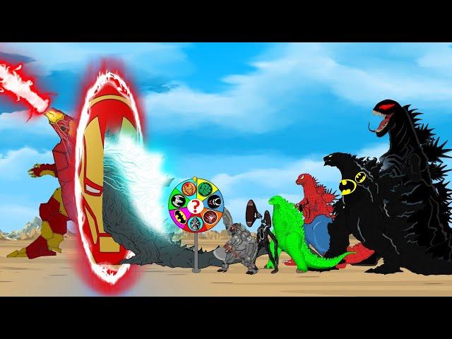 Evolution of TEAM SUPERHERO GODZILLA: What is an Energy Transformation? - FUNNY CARTOON