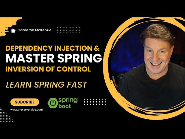 Dependency Injection & Inversion of Control in Spring Tutorial #DI #IOC #Spring #SpringBoot #Java