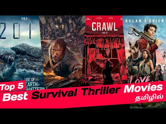 Top 5 Best survival Thriller Movies in Tamil Dubbed | Hollywood Movies in Tamil Dubbed | Thriller