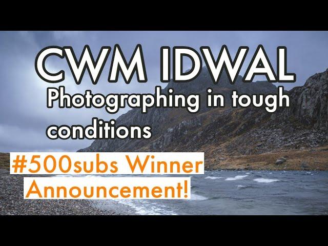 Cwm Idwal, Tough Conditions - Landscape Photography