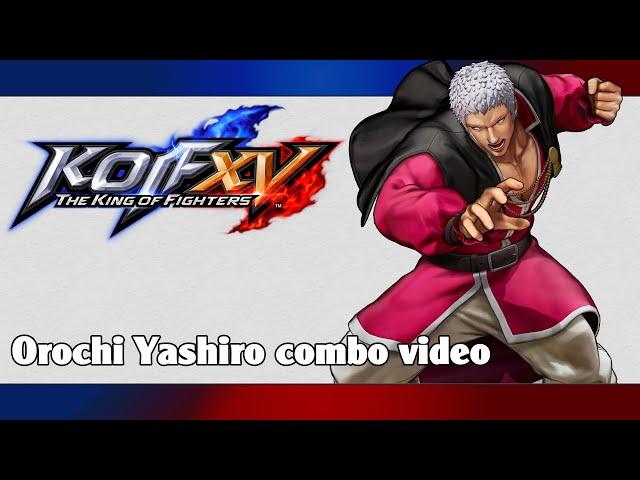 KoF XV: Orochi Yashiro combo video