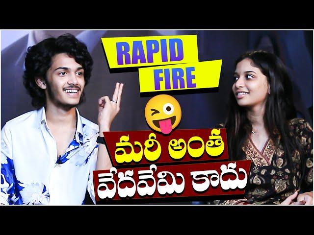 Fun Rapid Fire With Court Movie Team Harsh Roshan,  Sridevi | TFPC