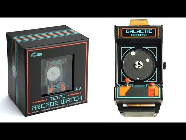 Classic Arcade Wristwatch from ThinkGeek