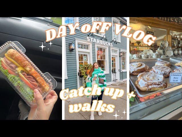 DAY OFF VLOG BRITISH GIRL LIVING IN CANADA DURING FALL! walks down Niagara on the Lake 