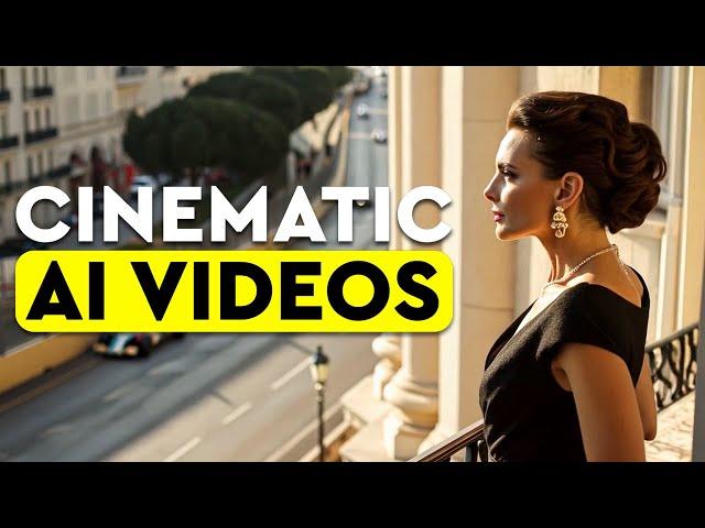 Create Cinematic AI Videos With ONE AI Tool - AI Filmmaking Course