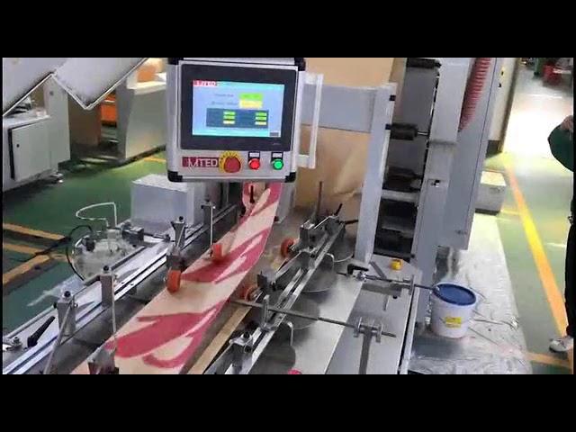 330 square bottom paper bag machine two color printing machine